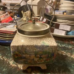 1930s biscuit barrel free postage