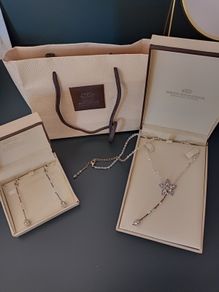 Necklace and earrings