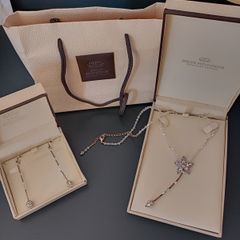 Necklace and earrings