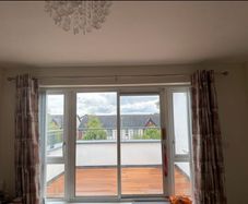 Curtain pole - silver