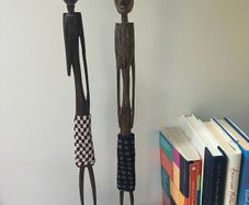 Hand Carved Ebony Wood Bali Couple