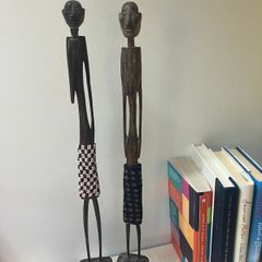 Hand Carved Ebony Wood Bali Couple