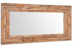 Decorative Mirror Teak Rectangular