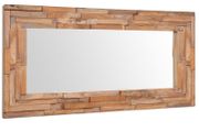 Decorative Mirror Teak Rectangular