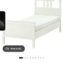 ikea single bed and mattress Image 2
