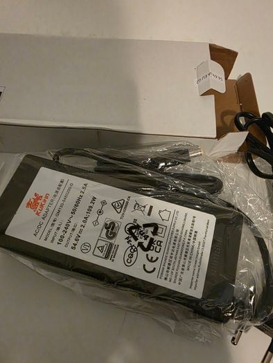 KuKirin G2 Charger  Brand New in Box  Brand new replacement charger for KuKirin G2 electric scooter.