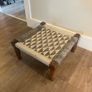 Vintage Pidhi Woven stool Image 3
