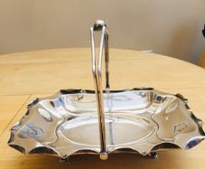 Vintage Silver Plate Rectangular Dish