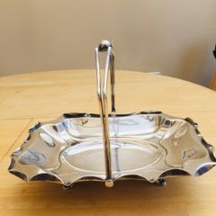 Vintage Silver Plate Rectangular Dish