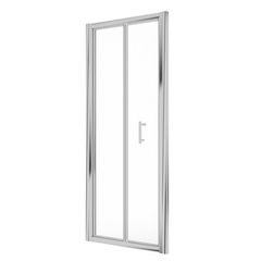 Sonas strata 6mm recessed bi-fold shower door 800,900,1000