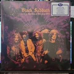 Black Sabbath "Live In Brussels, Belgium 1970" Sealed Vinyl Album