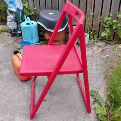FREE Garden Chair Foldable Solid Plastic
