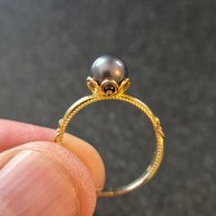 Silver Gilt Ring
