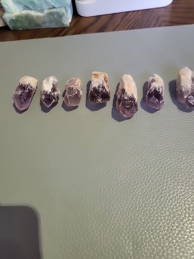 Amethyst and smoky quartz