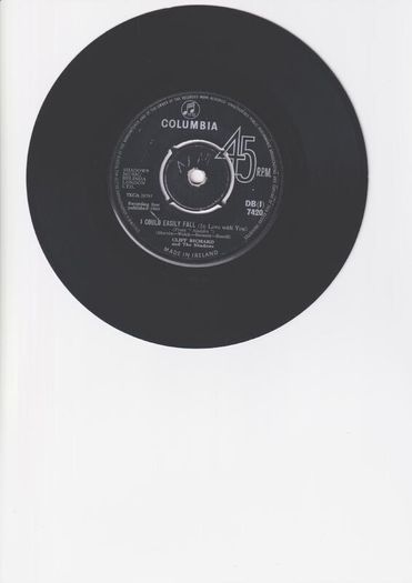 Cliff Richard I Could Easily Fall (in Love With You) Irish Pressing Single 1964