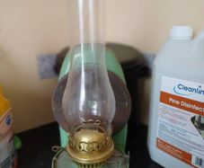 Vintage Kerosene Wall Lamp