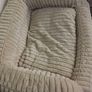 Nicole Miller Luxury Plush Dog Bed  Removable Washable Cover Image 3