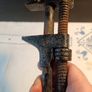 Vintage Hand Forged USSR Pipe Wrench Image 9