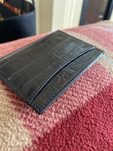Whistles high shine card holder