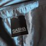 Sasha Shimmer Blue Lined  Skirt.   S.14.  B.N.W.T. Image 4