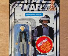 Star Wars Rebel Fleet Trooper 3.75 " Scale (Unpunctured) From The New Retro Collection