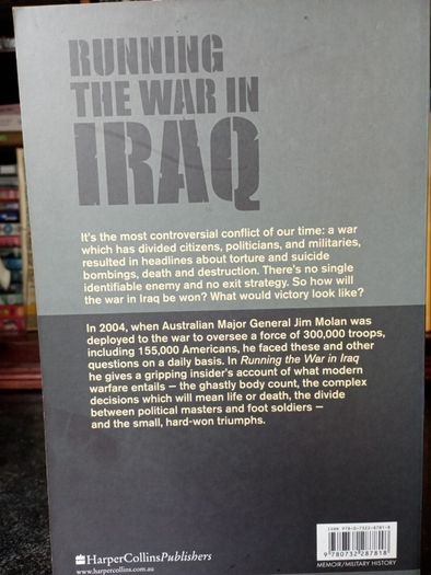 IRAQ War - Major General Jim Molam