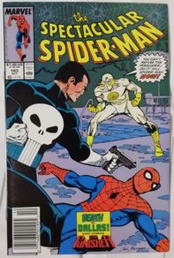 Spectacular Spider-Man #143 Punisher Appearance (1988)