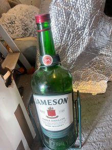 Jameson Whiskey Bottle 4.5L with cradle