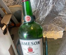 Jameson Whiskey Bottle 4.5L with cradle