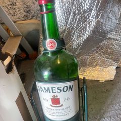 Jameson Whiskey Bottle 4.5L with cradle