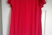 Red Asos dress with sparkly 3d flowers..