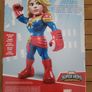 Captain Marvel Marvel Super Hero Adventures Mega Mighties Figure 10 Inch Boxed Image 2