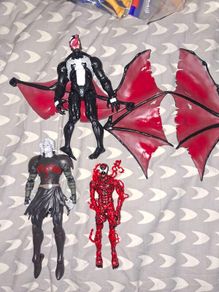 marvel legends symbiote lot