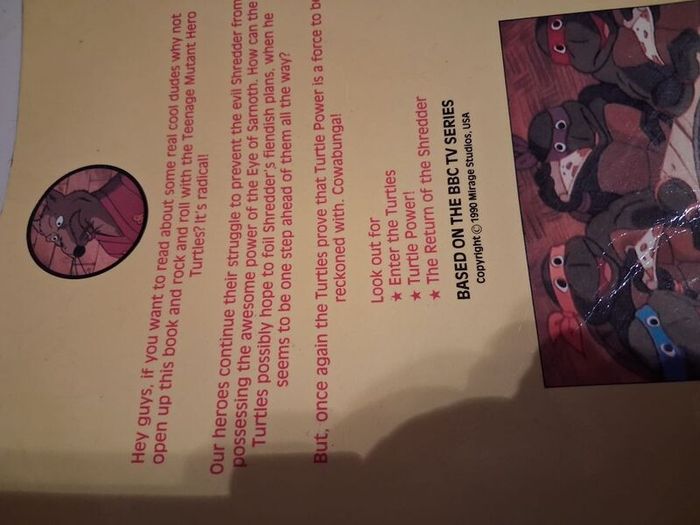 teenage mutant hero turtles. book 4