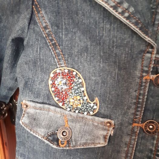 No Fuze crop denim jacket Age 10 - 12