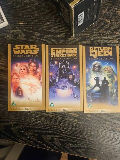 Star Wars Trilogy (VHS, 1997, Special Edition)