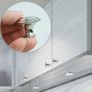 NEW SALE | 12PCS Cabinet Knobs, Premium Door Drawer Knobs Dresser Pull Knobs, Round Cupboard Handles Drawer Handles with Screws, for Kitchen Bedroom Furniture Image 4