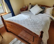 Solid Pine Double Bed