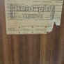 Vintage Drinks Cabinet with Wine Rack (1970s, German Made) Image 5