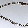 Vintage Hallmarked 9ct Gold Figaro Bracelet Image 9