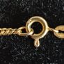 9k Gold St Padre Pio Medal Pendant & chain Image 4