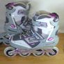 Roller Derby Aerio Q 60 Womens Inline Skates UK  Ire Size 8 Euro 42 Elite Series Purple Grey Image 6