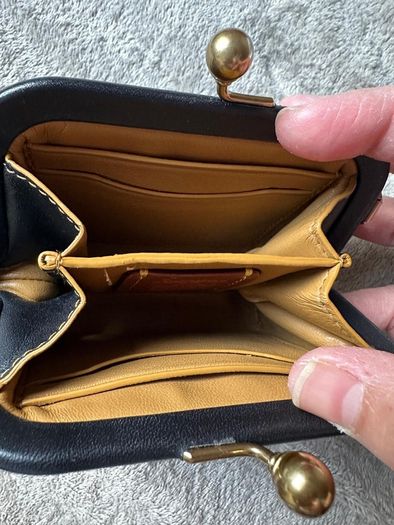 coach kisslock coins purse RARE