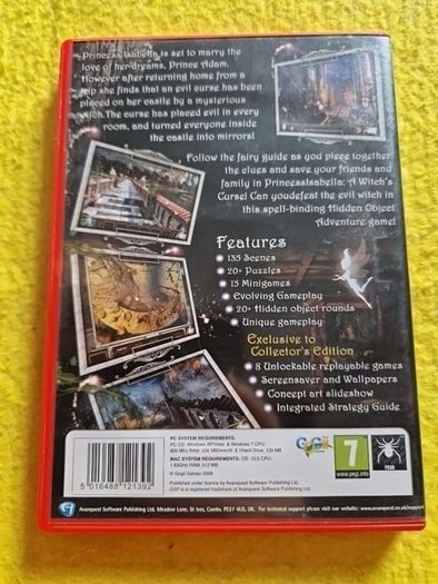 Princess Isabella Witch Course collectors Edition Pc games Original