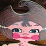 Pop Art Twiggy Head Vintage Clothes Hanger Image 9