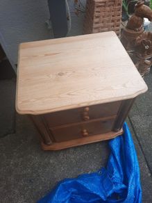 solid pine locker