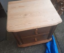 solid pine locker