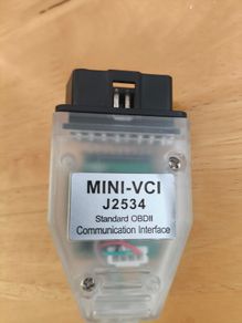 MINI-VCI J2534 OBD2 Diagnostic Cable (Toyota / Lexus)