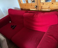 2 seater and1 seater sofa
