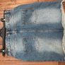 Girls gillet denim skirt and doc boots Image 4